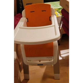 NUNA 高腳餐椅 橘色款 HC-11-001GL 兒童餐椅 安全座椅 商品如圖片，無帶子1350元