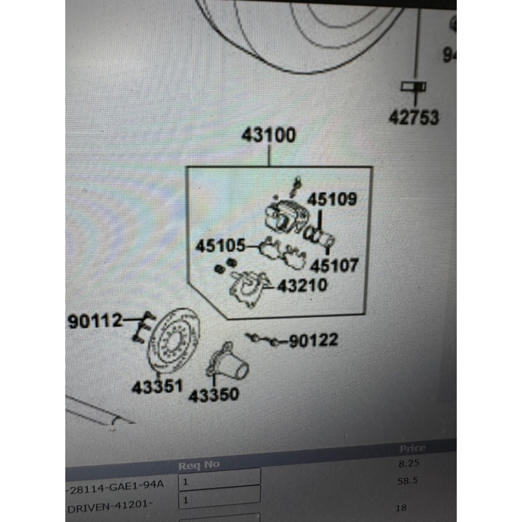 材料王⭐光陽 光陽沙灘車150 原廠 後煞車卡鉗組.後煞車卡鉗