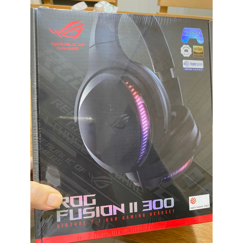 全新未拆封ASUS華碩 ROG fusion 300電競耳機