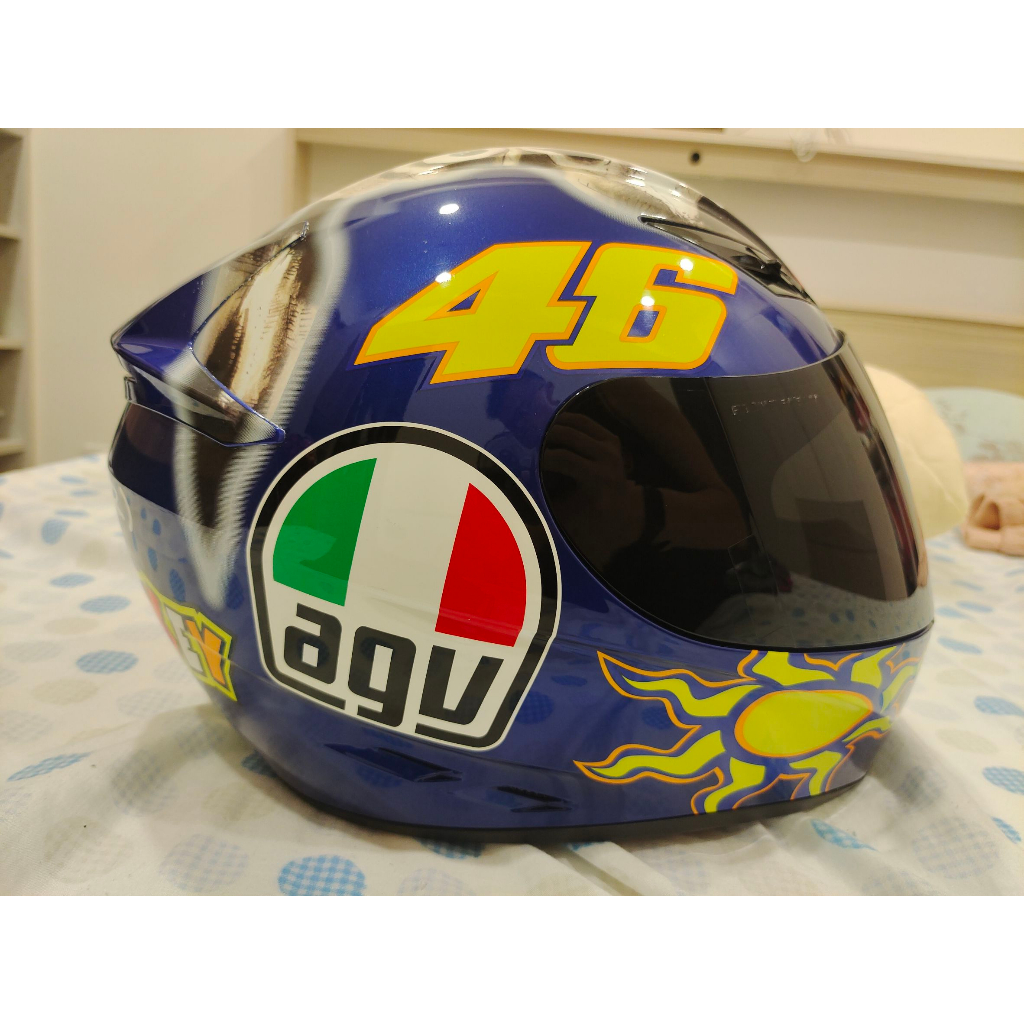 AGV K3 安全帽 Rossi VR46 驢子彩繪 已絕版