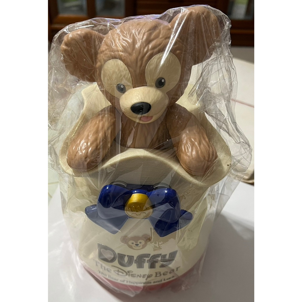 Tokyo Disney Sea 東京海洋迪士尼 達菲 Duffy  爆米花 收納桶 吊牌跟背帶都在
