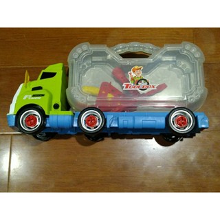 卡車益智組合遊戲 工具 卡車 聲光 玩具 螺絲起子 三角架