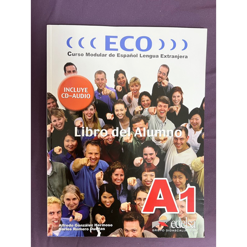 ✨二手書✨Eco (A1) - Libro del alumno+CD 課本+CD西班牙文課本