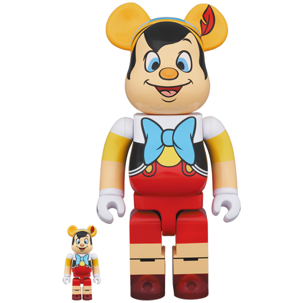 Image.台中逢甲店 BE@RBRICK BEARBRICK 400%100% 庫柏力克熊 PINOCCHIO