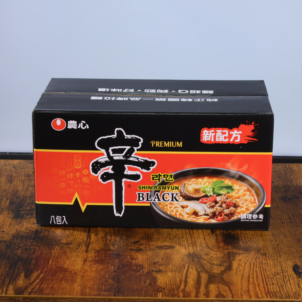 【好市多 代購】農心辛拉麵 黑 130g X 8包 | Costco