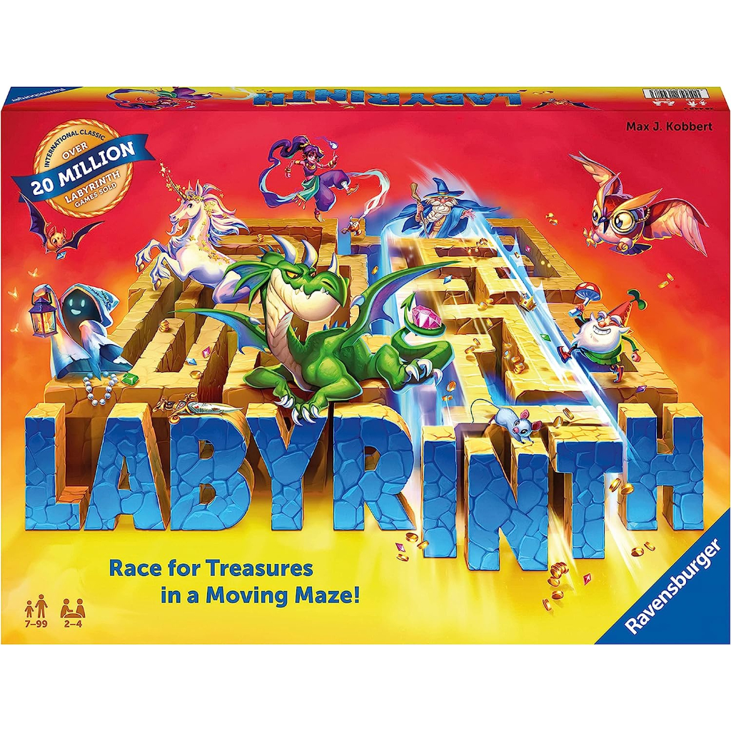 【正版桌遊】百變迷宮－美版。日版 Labyrinth《德國維寶Ravensburger》