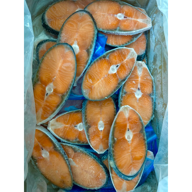 【水產系列】小家庭專用 / 智利鮭魚片 / 薄切鮭魚 / 約110g / 冷凍生鮮食品 / 太平洋鮭切