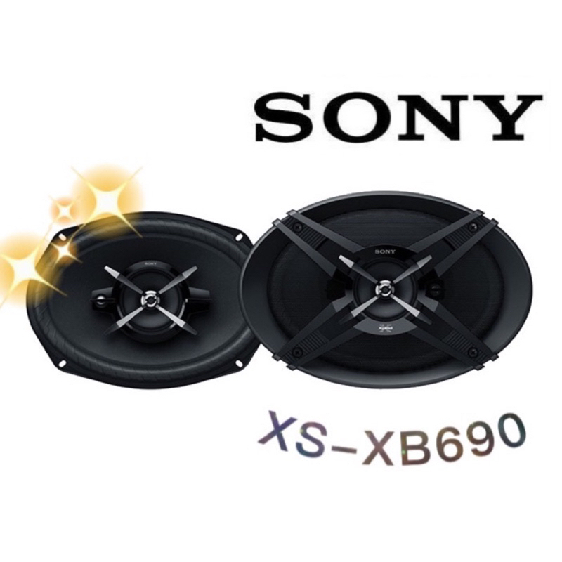 🔥原廠🔥現貨🔥【SONY 索尼】XS-XB690 車用喇叭 6*9吋 汽車音響 三音路 500W 同軸喇叭 車用 公司貨