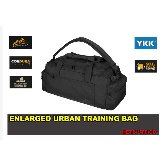 【翔準】🔥正版品牌🦎Helikon🦎黑 ENLARGED URBAN TRAINING BAG  戰術包 側背包行李