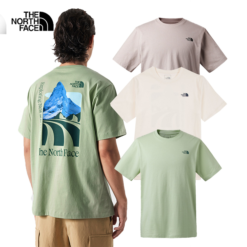 The North Face M PLACES WE LOVE TEE 男 背部印花純棉短袖上衣 NF0A86MH 3色