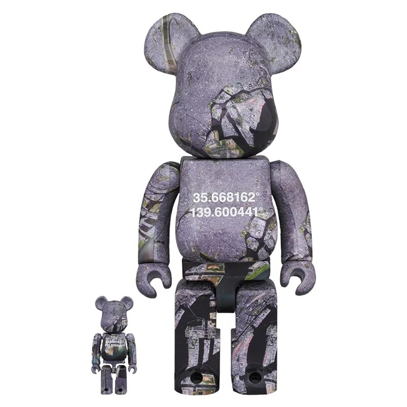 BE@RBRICK OVERVIEW 東京鳥瞰 庫柏力克熊 100 %&amp;400% BE@RBRICK-02