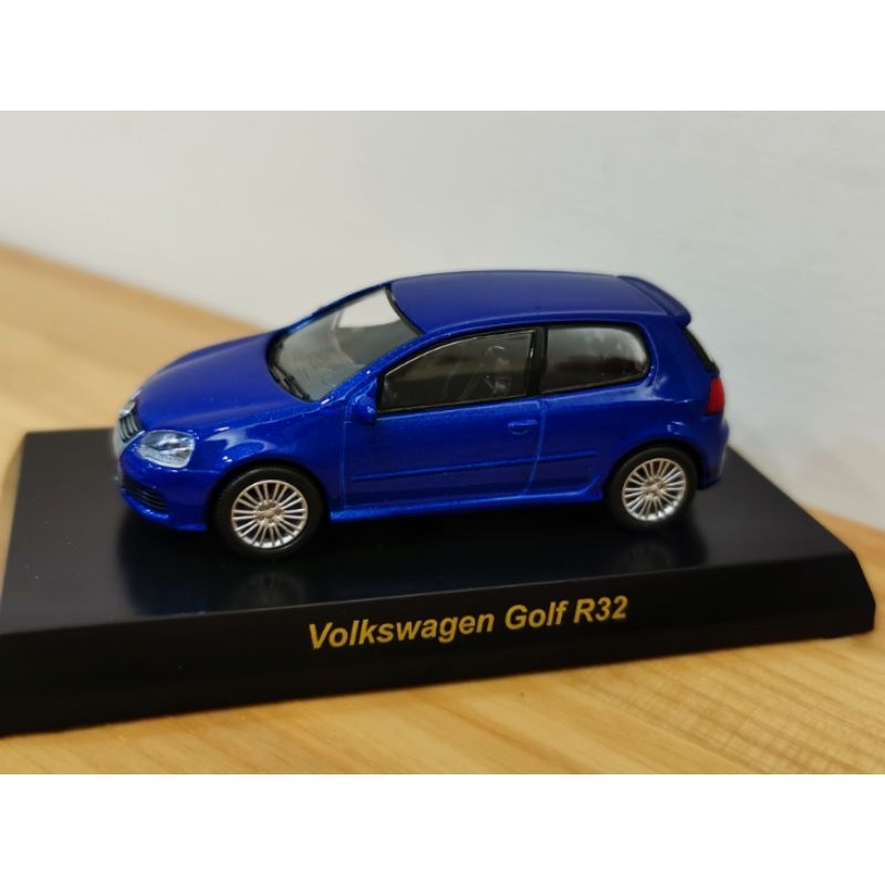 kyosho Volkswagen golf r32 藍色 稀有