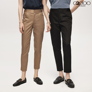 【G2000】緞織彈性舒適休閒長褲(6款可選)| 品牌旗艦館 修身顯長