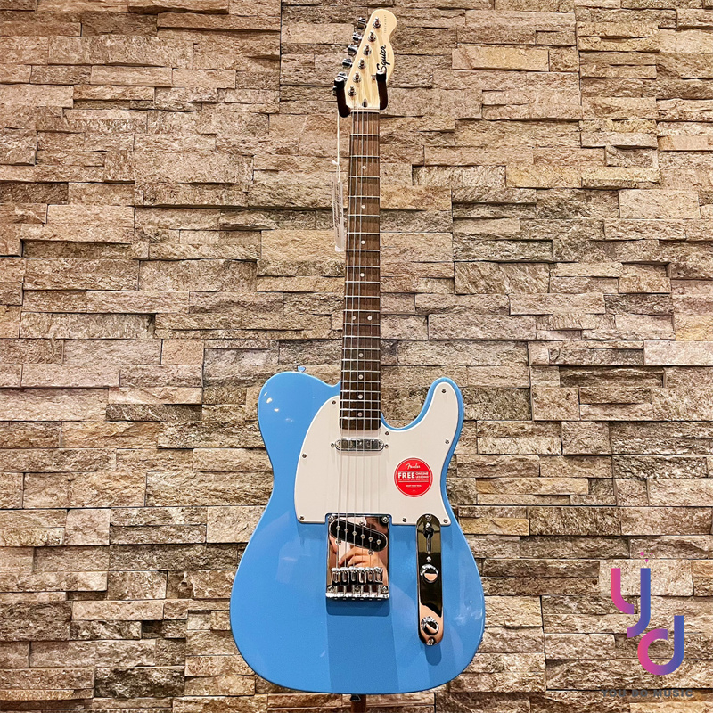 分期免運 贈千元配件/終身保固 Fender Squier Sonic Tele 藍色 電吉他 楓木指板 單線圈