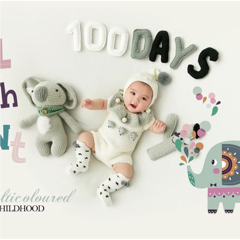 新生兒拍攝 寶寶100天拍照套組 出租價錢另算