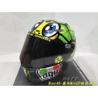羅西 Rossi 46 1:5 1/5 AGV 2013 烏龜帽 安全帽 頭盔 模型 MotoGP