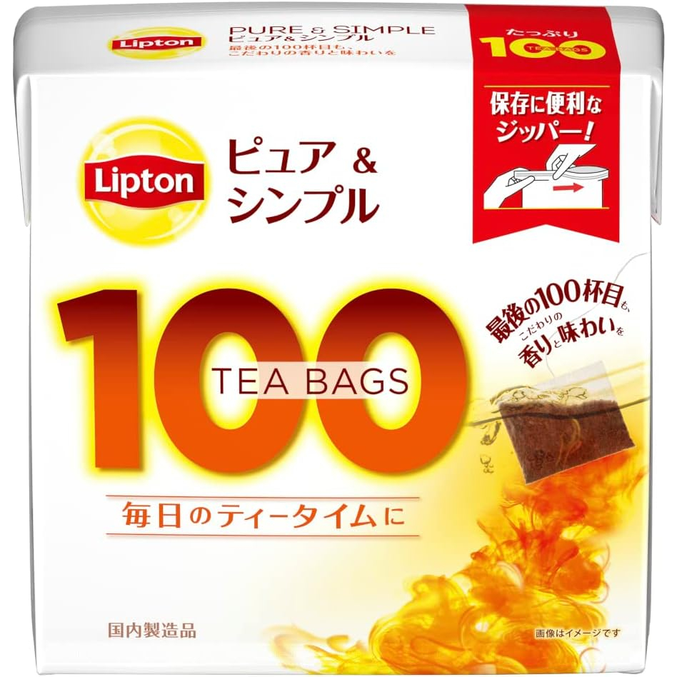 [現貨]日本 立頓 紅茶茶包 100入