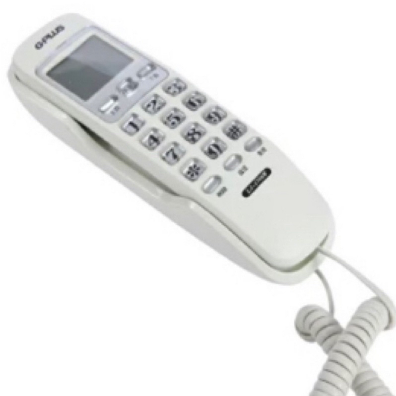 3樂直購 現貨 ☑️ 發票 G-PLUS LJ-1704 W 來電顯示 有線 電話機 大鈴聲 掛壁式 電話