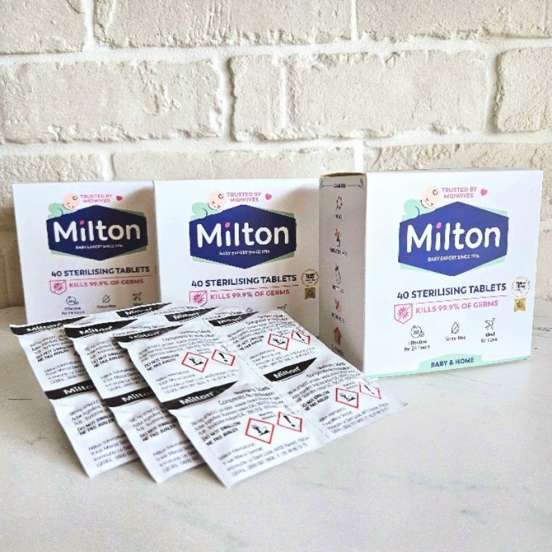 ✨ 新包裝 🇬🇧 英國 Milton 米爾頓消毒錠 環境清潔 次氯酸水