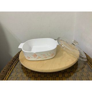 ** 白河戀蓮 ** Corningware 康寧鍋/ 焗烤鍋/ 陶瓷鍋 2L ….庫 G-03