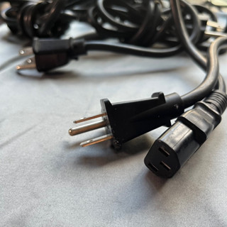 ［清庫存］［散裝］ 1.5m電腦主機電源線 電源線 螢幕電源線 桌上型電腦電源線 電腦電源線 主機電源線 三叉電源線