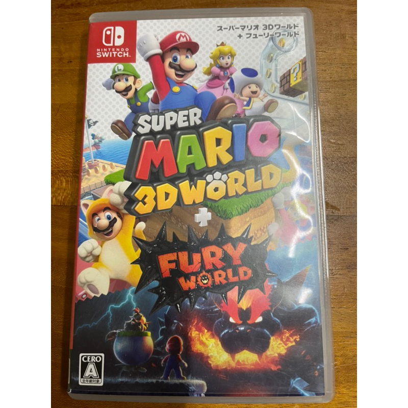Super Mario 超級瑪利歐3D World Fury World 狂怒世界