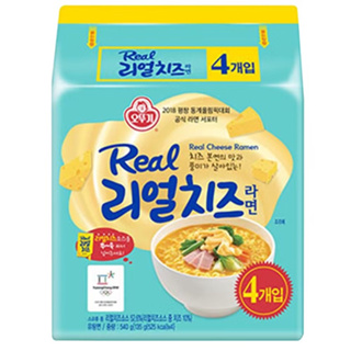 韓國 不倒翁 超濃起司拉麵 （4包入)