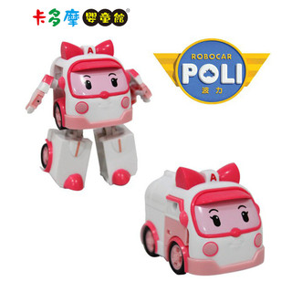 【POLI 波力】變形車系列 迷你變形安寶 救援小英雄 車車玩具 原廠公司貨｜卡多摩