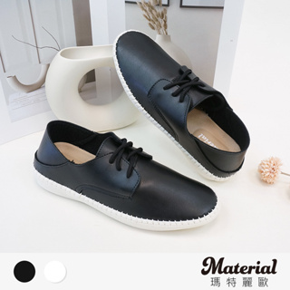 Material瑪特麗歐 休閒鞋 MIT簡約綁帶包鞋 T5456