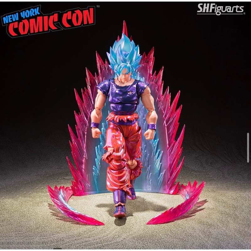 【現貨】S.H.Figuarts紐約動漫展代購SHF 七龍珠 超藍界王拳 孫悟空 NYCC2021限定