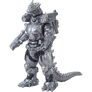 (BANDAI)代理版 MOVIE MONSTER系列軟膠 哥吉拉 機械哥吉拉(重灌武器版)