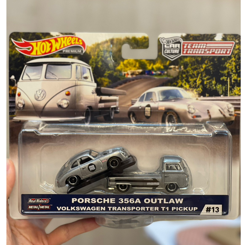 (小賈車庫) 風火輪 HOT WHEELS 1/64 PORSCHE 356A OUTLAW #13