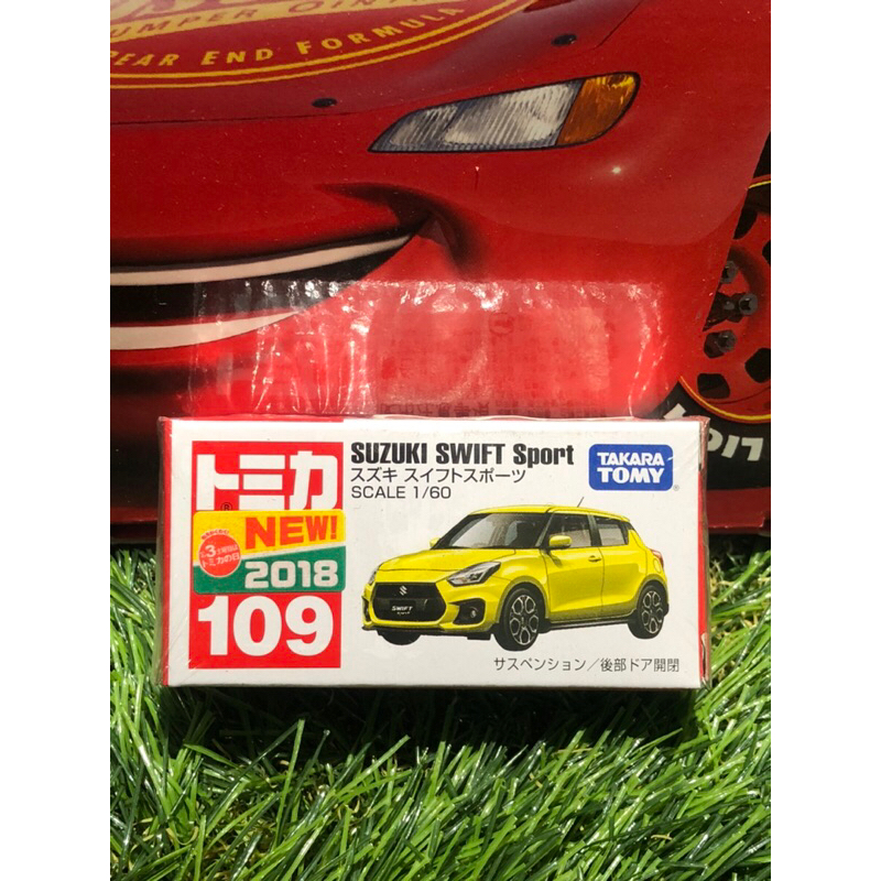 Tomica no.109 SUZUKI SWIFT SPORT 新車貼。