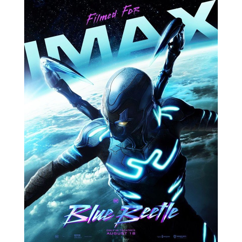 DC宇宙新作 藍甲蟲IMAX海報A3海報 立即出貨