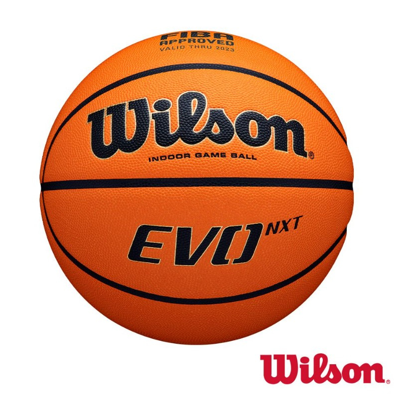 【Wilson】FIBA EVO NXT 比賽球 7號籃球 合成皮『T1職籃聯盟指定用球』※超過2顆請選宅配