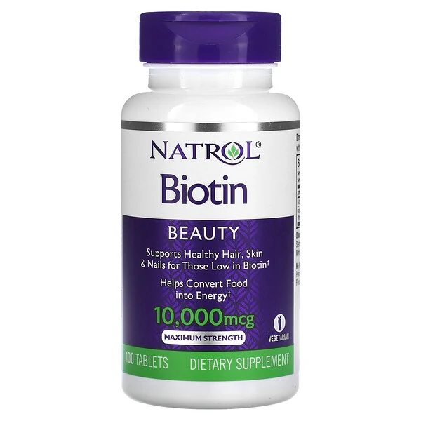 [正品現貨] NATROL BIOTIN 膠原維生素10000mcg 100顆