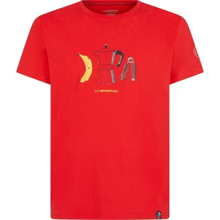 [全新正品] La Sportiva Breakfast 義大利品牌 有機棉 短袖 T-Shirt (M)