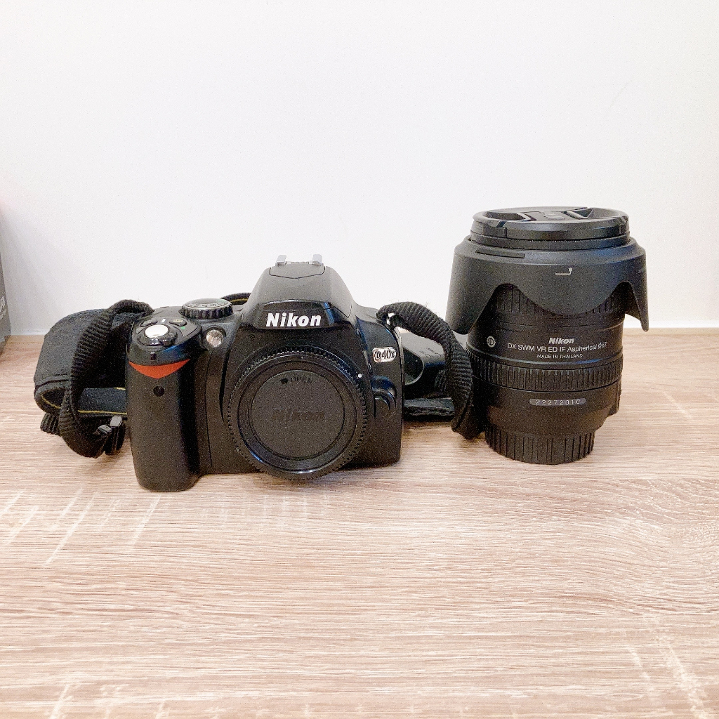 ( 最便宜單眼相機 ) Nikon D40x 含18-55鏡頭 無盒 外觀9成新 保固半年 林相攝影