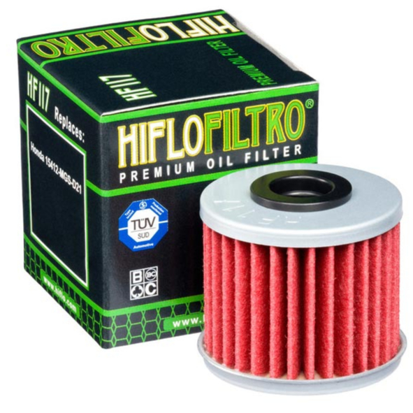 [ Moto Dream 重機部品 ] HiFlo-Filtro HF117 機油濾芯HONDA DCT車系 X-ADV