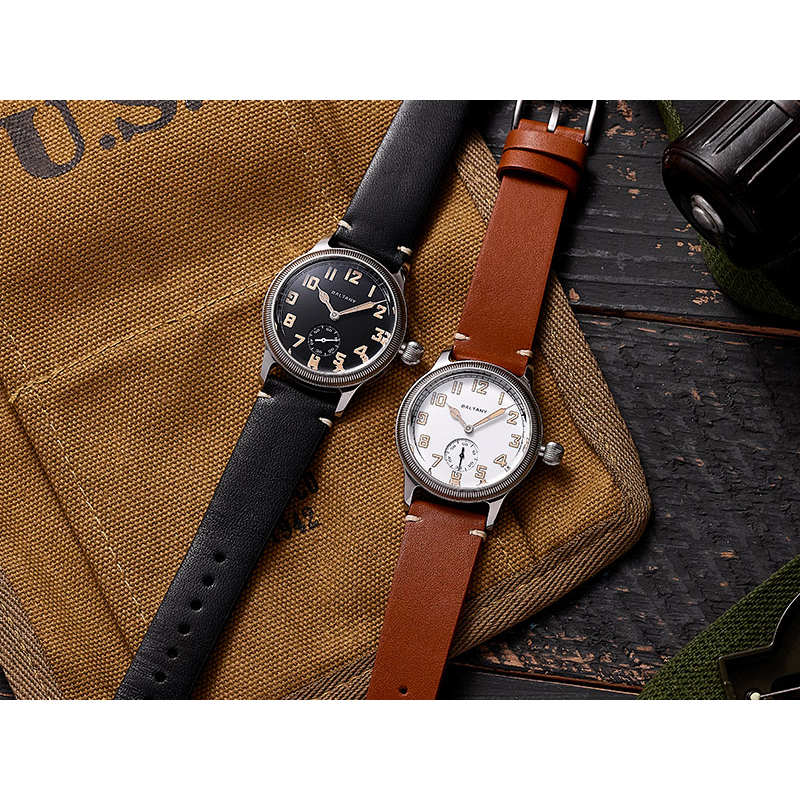 AF Store* BALTANY 復古錶 軍事 計時腕錶 飛行錶 NATO錶帶 機械機芯 日期顯示 多功能