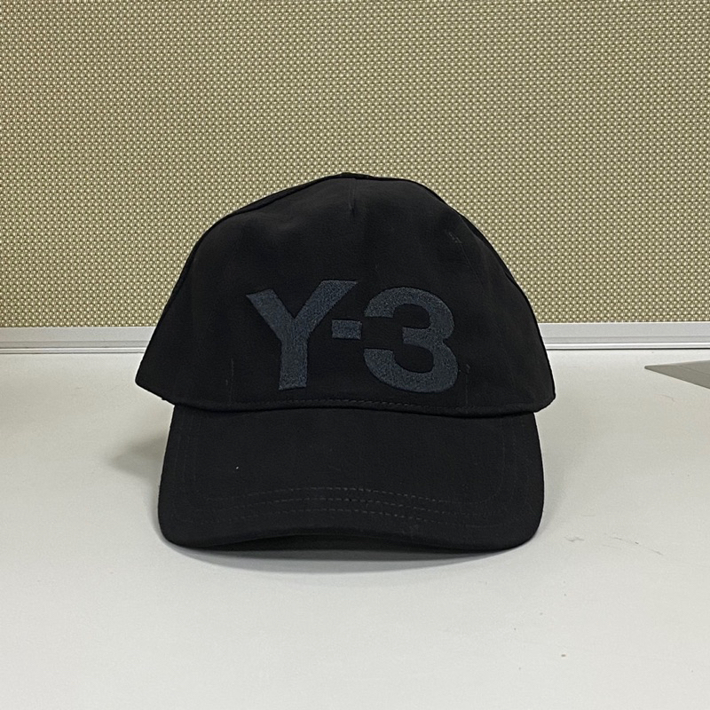 Y3 Y-3山本耀司 yohji yamamoto 黑色絨面棒球帽老帽 全新