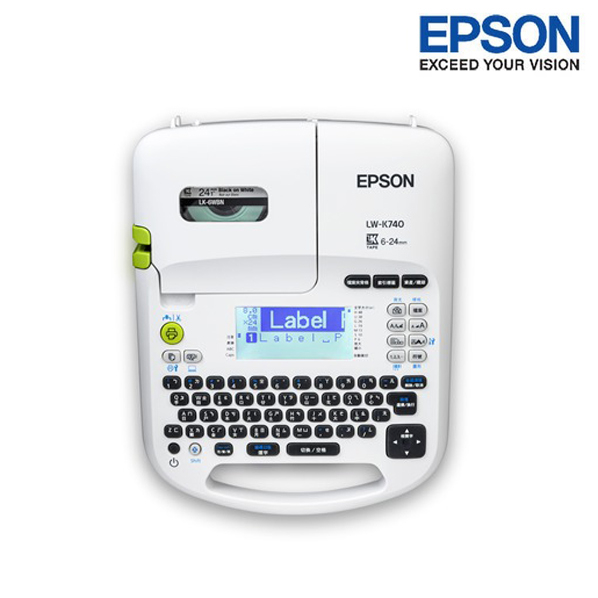 【含稅店】EPSON LW-K740 手持式商用入門標籤機 標籤機 標籤打印機 標籤列印機 條碼列印 可連接PC