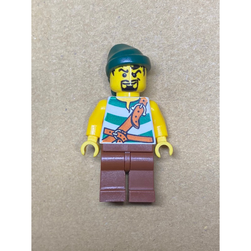 ［二手］LEGO 樂高 人偶 綠帽 海盜 海盜系列 6239