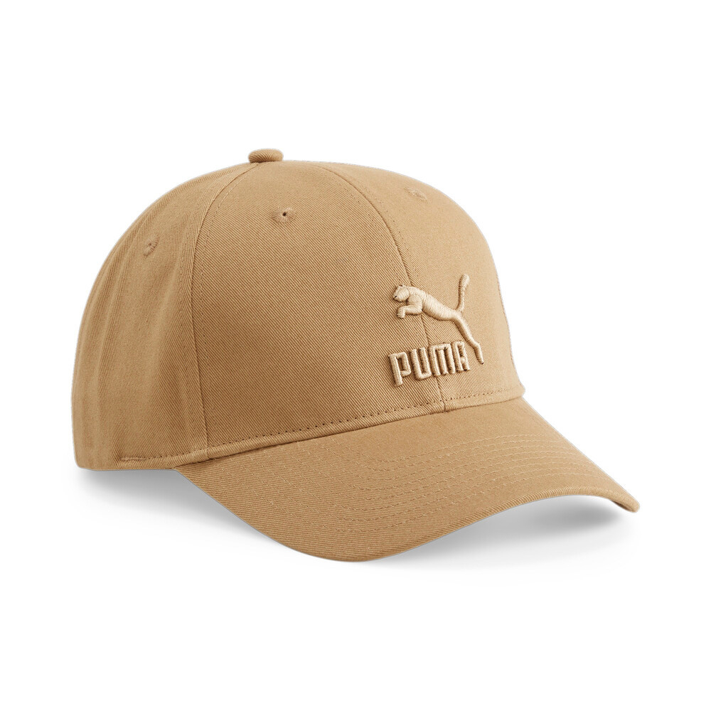 PUMA 老帽 流行系列 卡其 刺繡LOGO 可調式 棒球帽 02255425