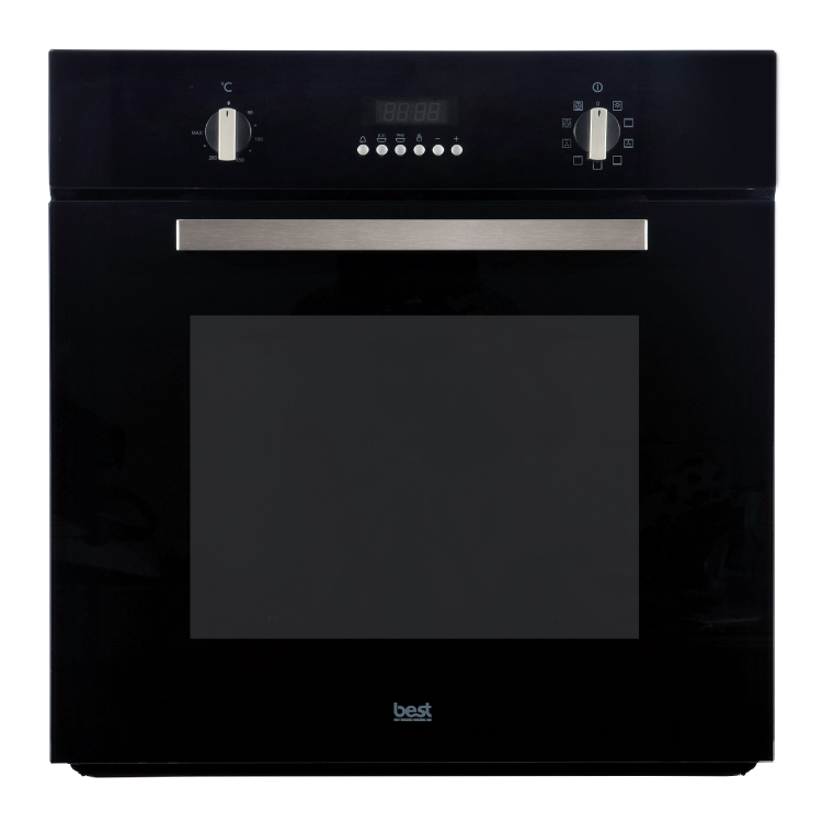可刷卡分期☆義大利BEST－OV-369(黑色玻璃)嵌入式3D旋風烤箱☆烤雞旋轉架☆內火烘烤設計OV369