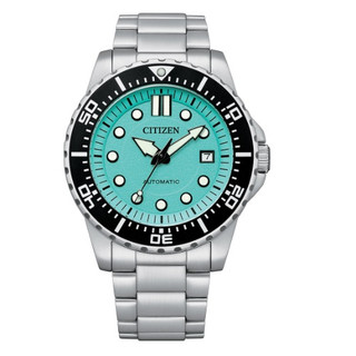 CITIZEN 星辰 限量款 青春撞色 街頭滑板機械錶-蒂芬尼藍 【Watch On-line Store】