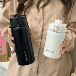 現貨隔日配✨316保溫杯【彈蓋保溫杯】不鏽鋼保溫瓶 不鏽鋼水壺 吸管杯 保溫瓶 泡茶杯 不鏽鋼保溫杯 露營水壺 水杯