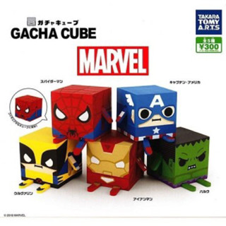 扭蛋 轉蛋 MARVEL 漫威 復仇者聯盟 美國隊長 GACHA CUBE