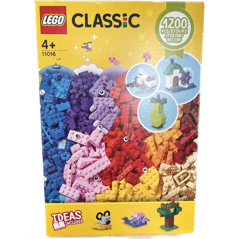 好市多 樂高 LEGO 11016 CLASSIC 經典 歡樂創意顆粒套裝 創意系列 積木 1200片