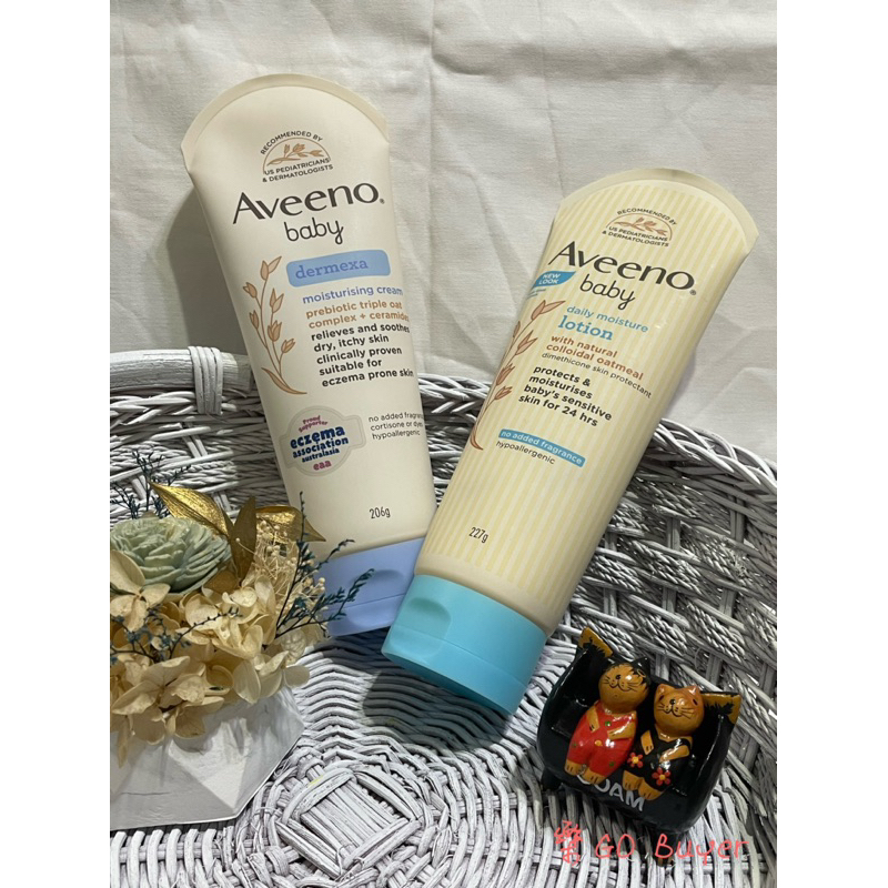 澳洲代購🦘現貨 Aveeno baby Dermrxa 無香修護/舒緩保濕霜 濕疹 異敏 寶寶